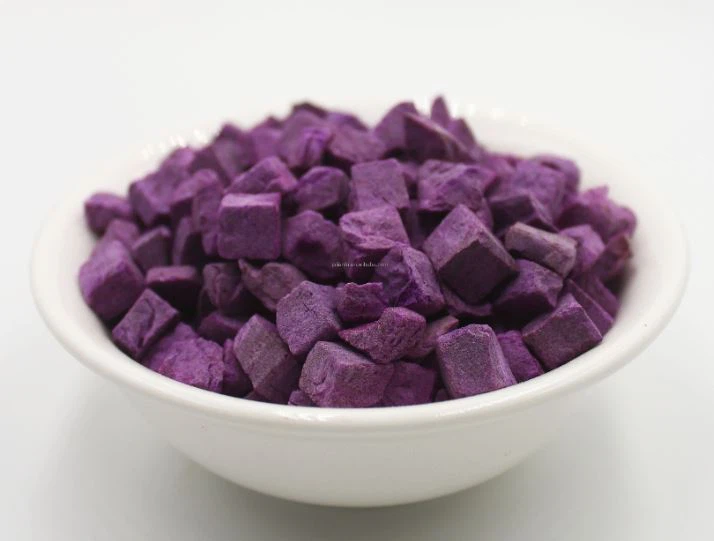 Freeze Dried Purple Sweet Potato Cube 10*10